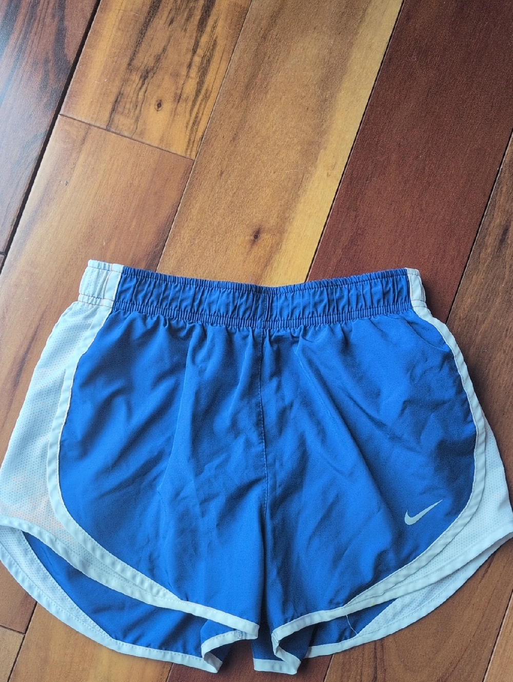 Nike Women’s Royal Blue Athletic Shorts with White Trim